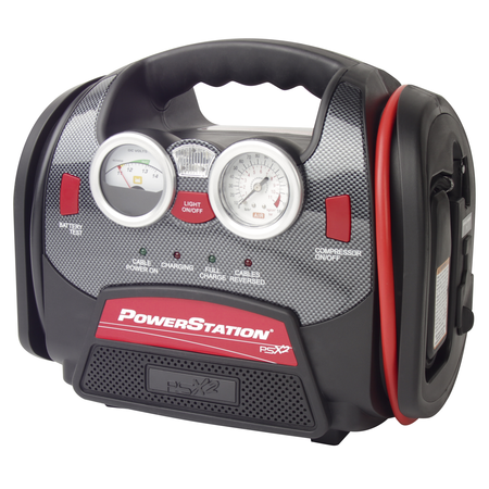 12 Volt Air Compressor Heavy Duty >> PSX2 - Automotive Battery Jumpstarter with Inflator, Worklight and 12V DC Power Source 12 Volt Air Compressor Heavy Duty >> PSX2 - Automotive Battery Jumpstarter with Inflator, Worklight and 12V DC Power Source